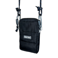 Digital Puffer Pouch in Mysterious Black