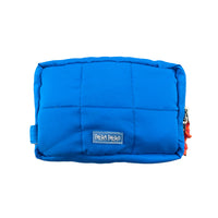 Multifunction Travel Puffer Pouch in Confident Cerulean