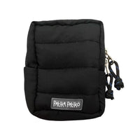 Puffer Card Holder in Mysterious Black