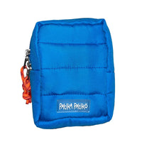 Puffer Card Holder in Confident Cerulean