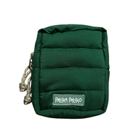 Puffer Card Holder in Festive Emerald