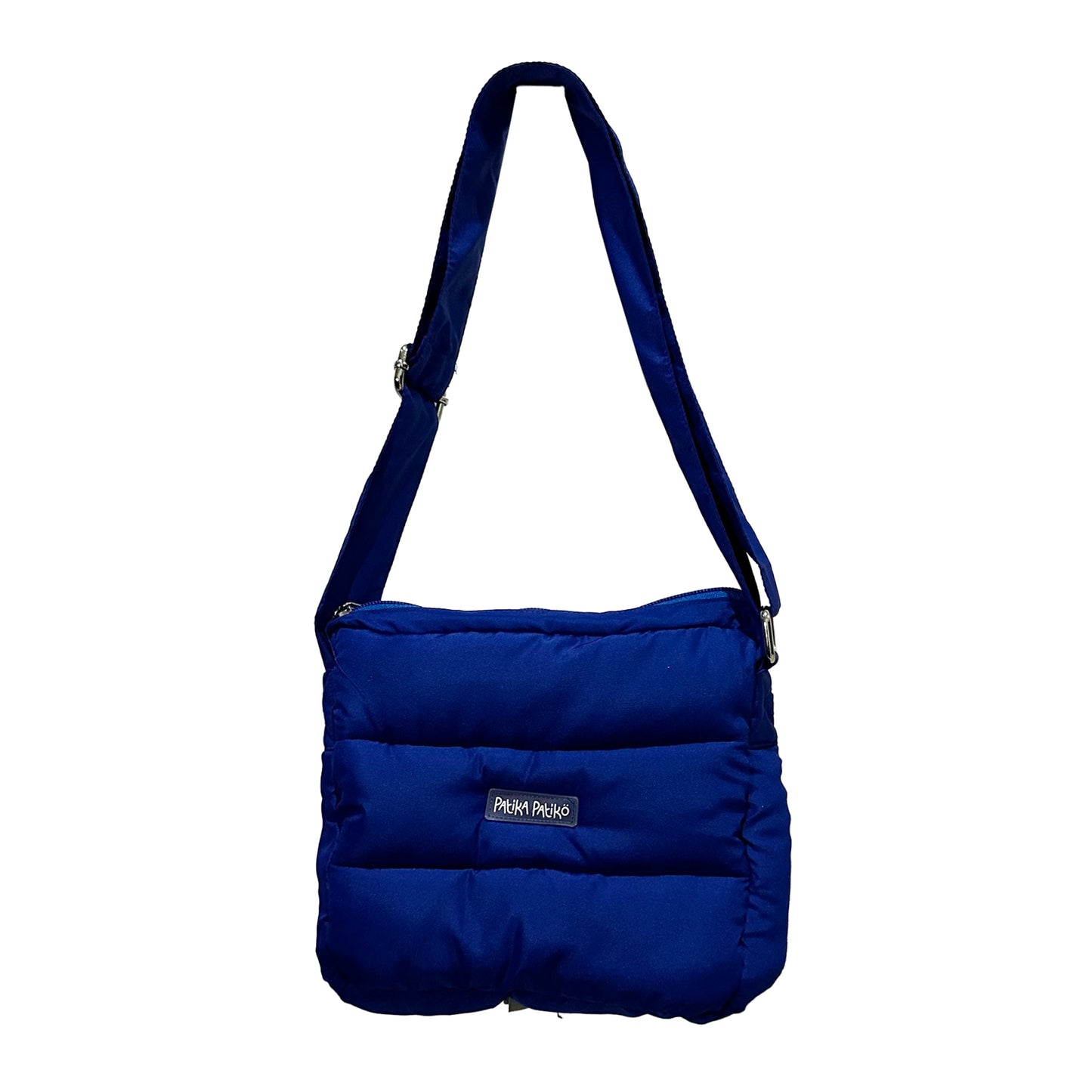 Medium Puffer Bag in Royal Cobalt