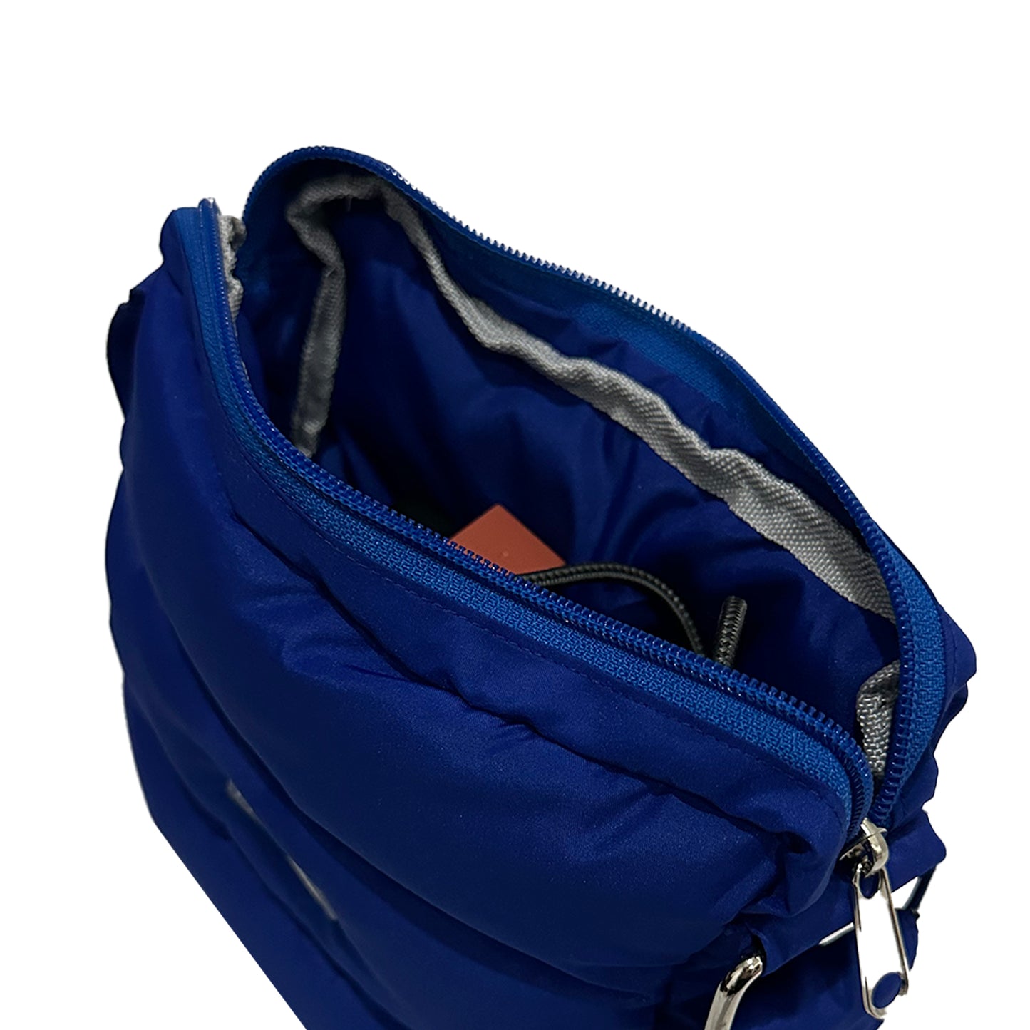 Medium Puffer Bag in Royal Cobalt