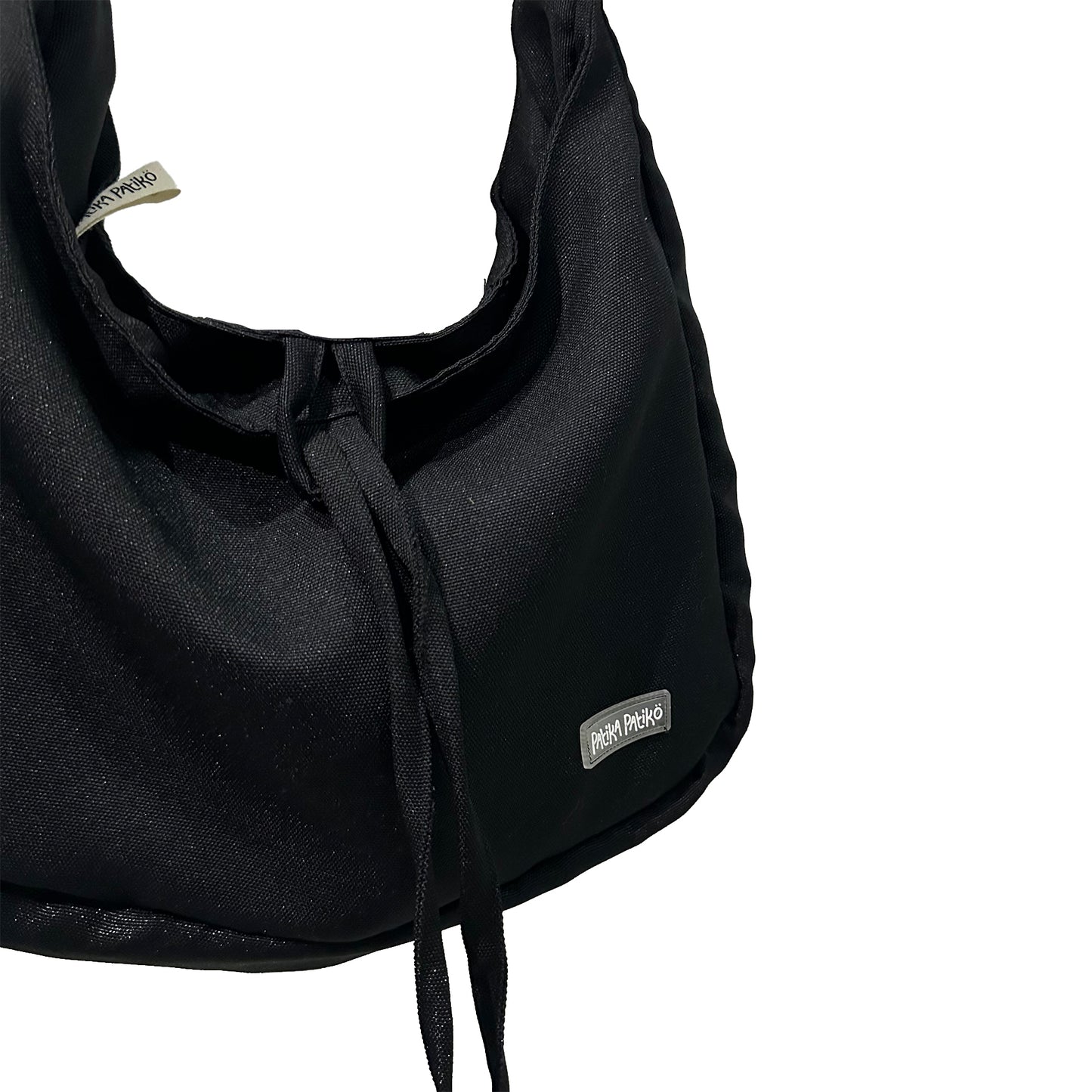 Relaxed Messenger Bag in Mysterious Black