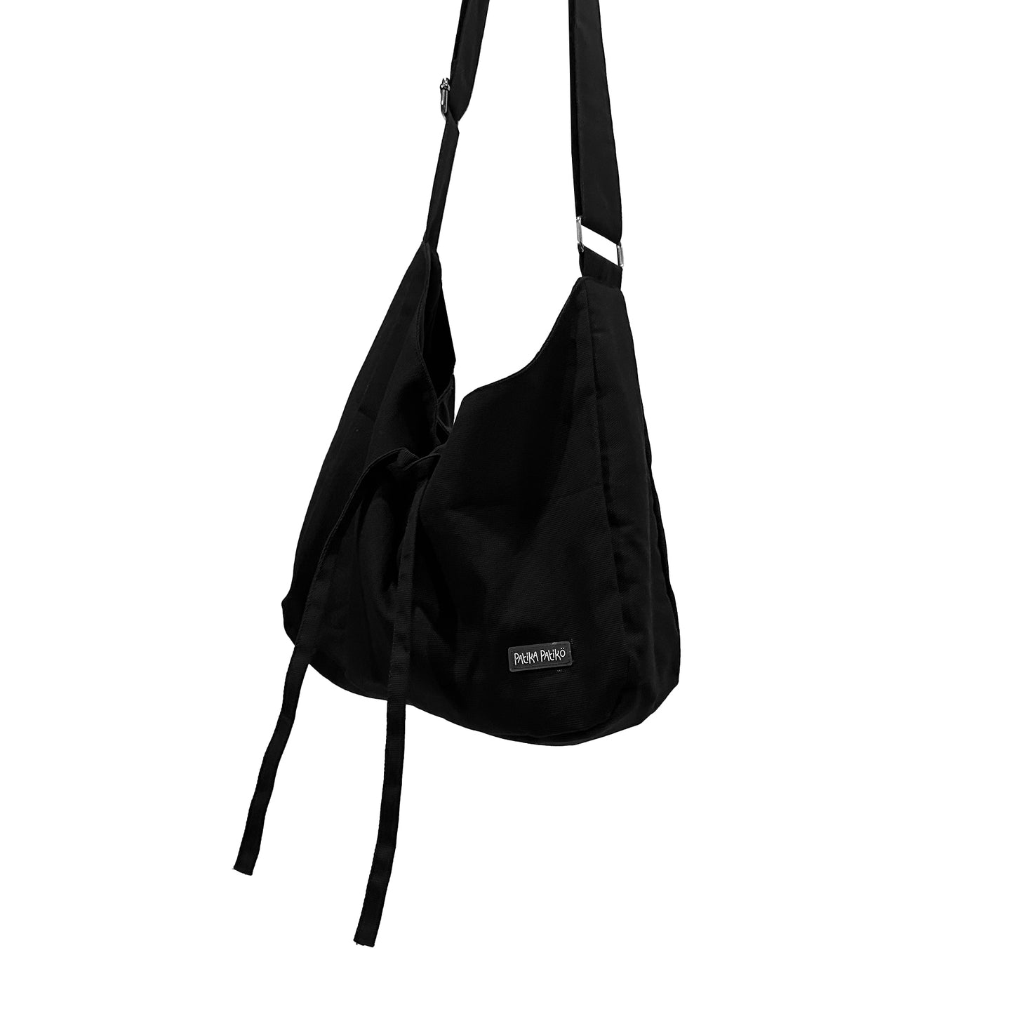 Relaxed Messenger Bag in Mysterious Black