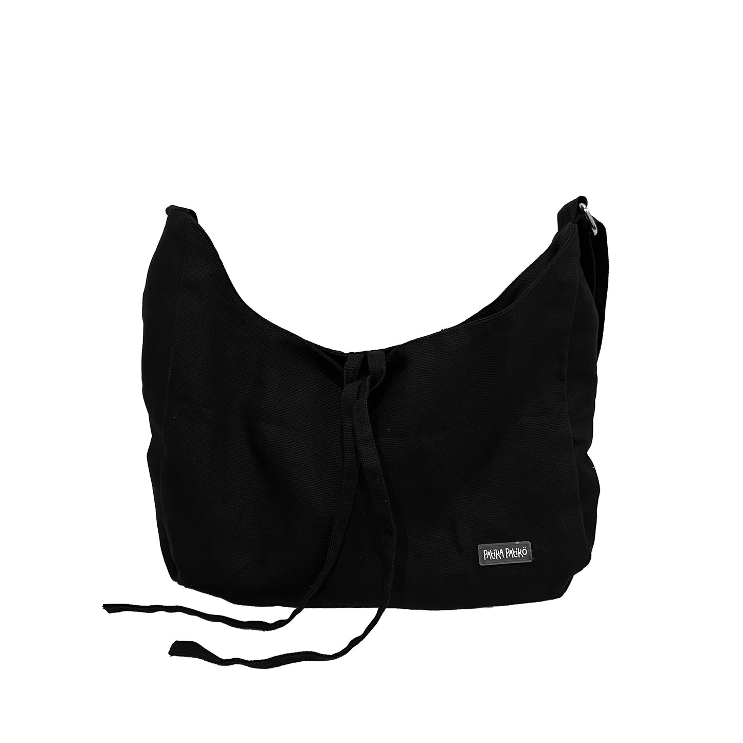 Relaxed Messenger Bag in Mysterious Black