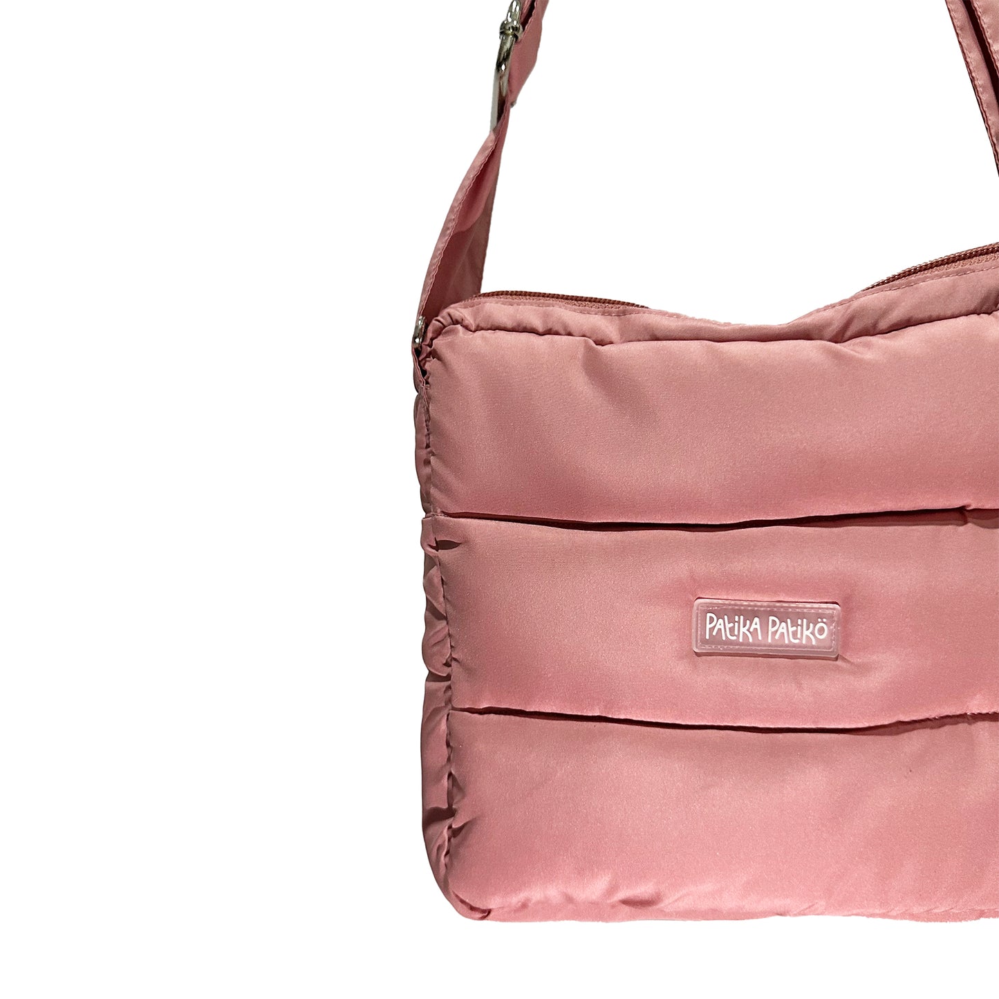 Medium Puffer Bag in Lovely Pink