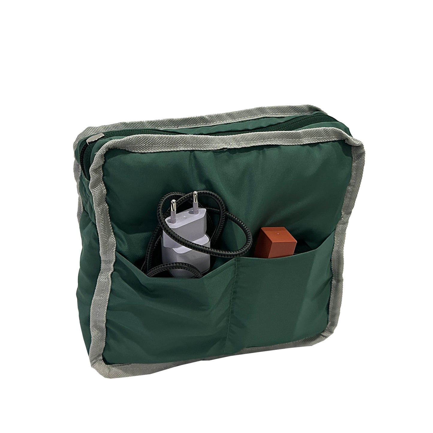 Medium Puffer Bag in Wisdom Sage