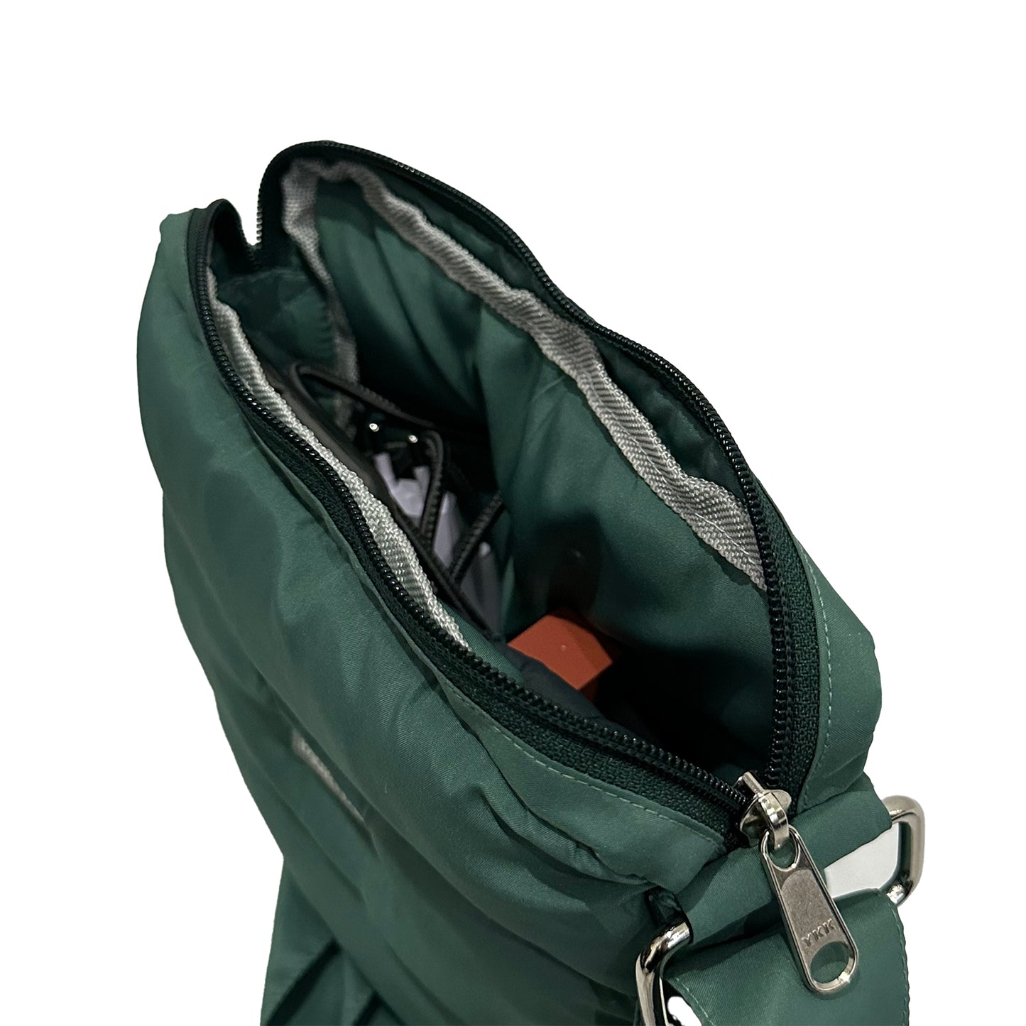 Medium Puffer Bag in Wisdom Sage