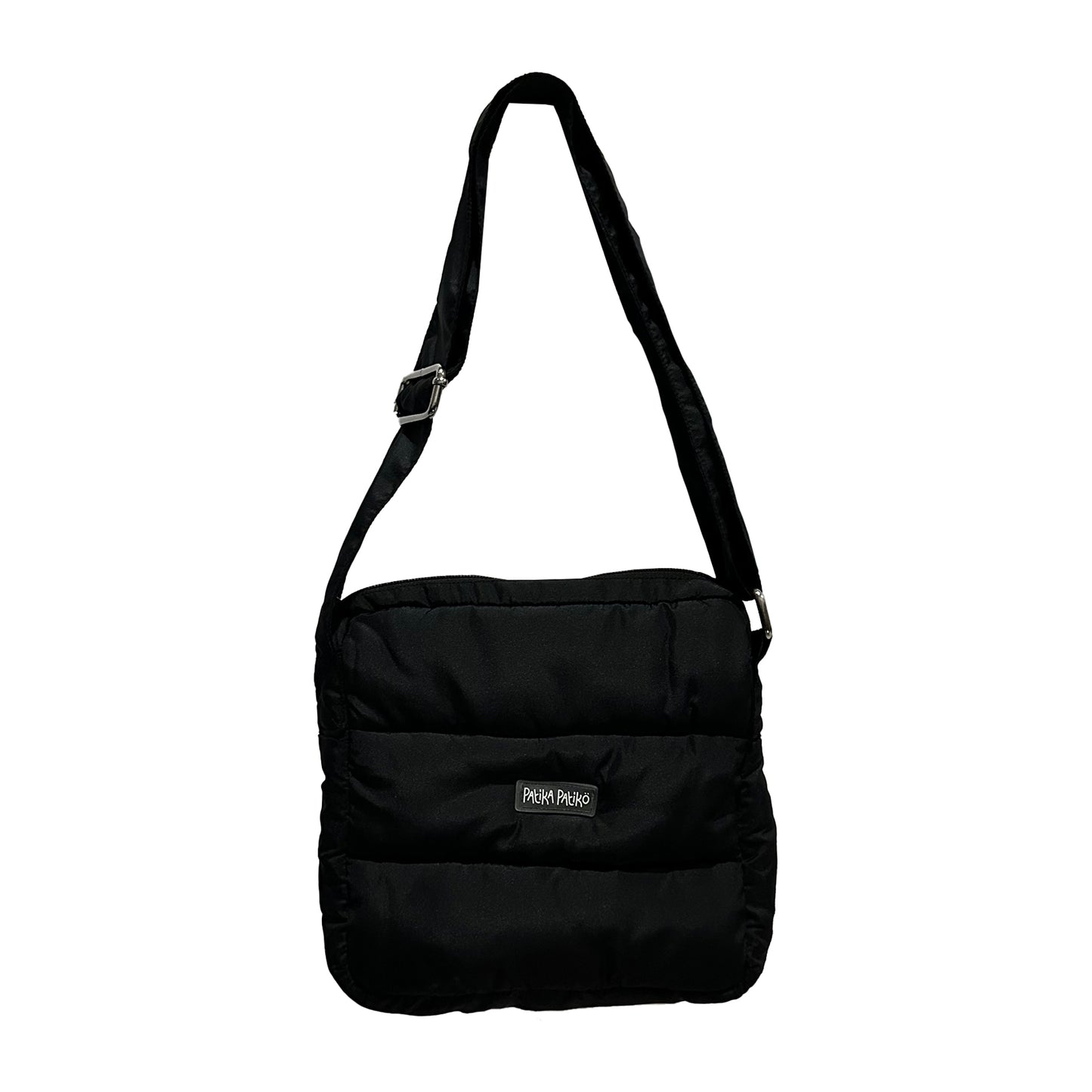 Medium Puffer Bag in Mysterious Black