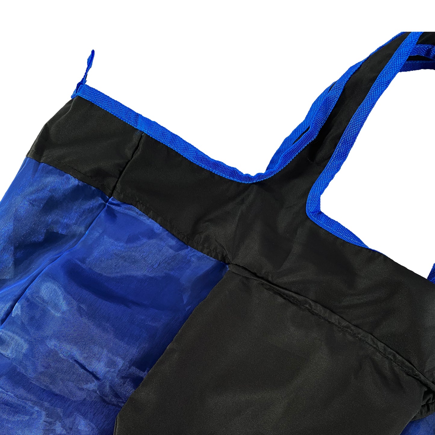 Foldable Reversible Shopping Bag in Mysterious Black