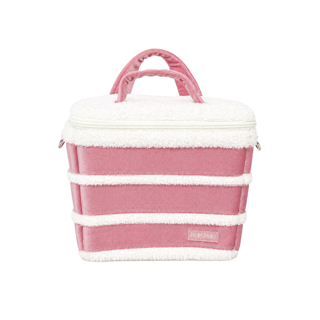 Insulated Puffer Lunch Box in Cotton Candy