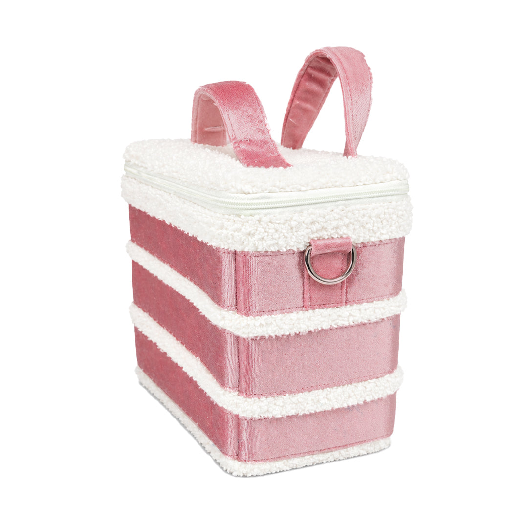Insulated Puffer Lunch Box in Cotton Candy