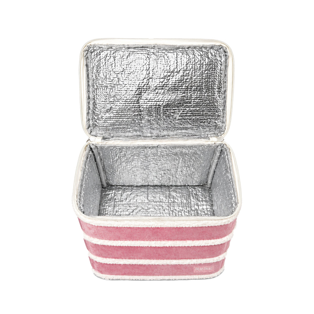 Insulated Puffer Lunch Box in Cotton Candy