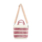 Insulated Puffer Lunch Box in Cotton Candy