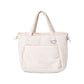 Puffer Drawstring Sling Bag in Whipped Cream
