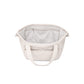 Puffer Drawstring Sling Bag in Whipped Cream