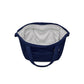 Puffer Drawstring Sling Bag in Blueberry Compote