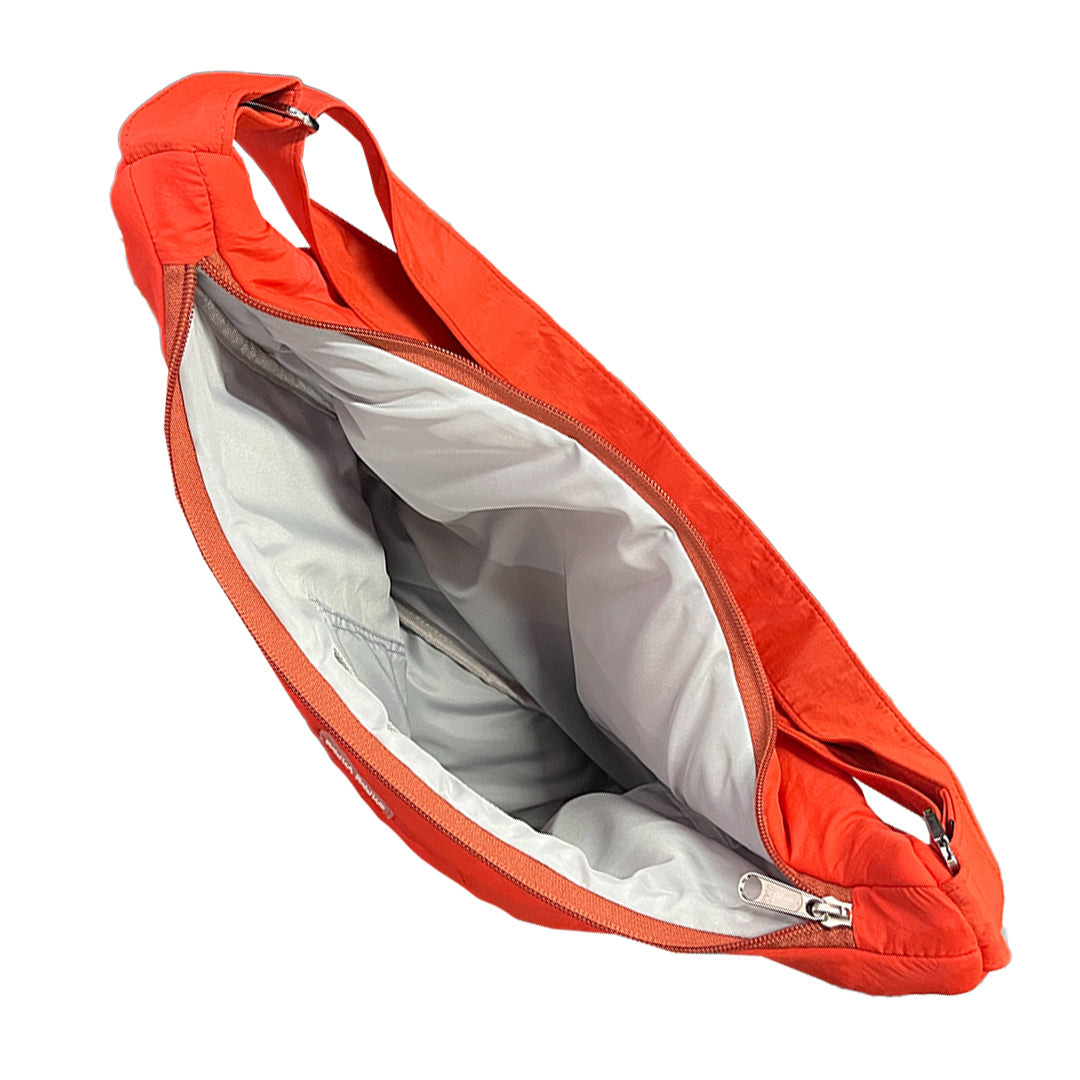 Puffer Messenger Bag in Healthy Salmon