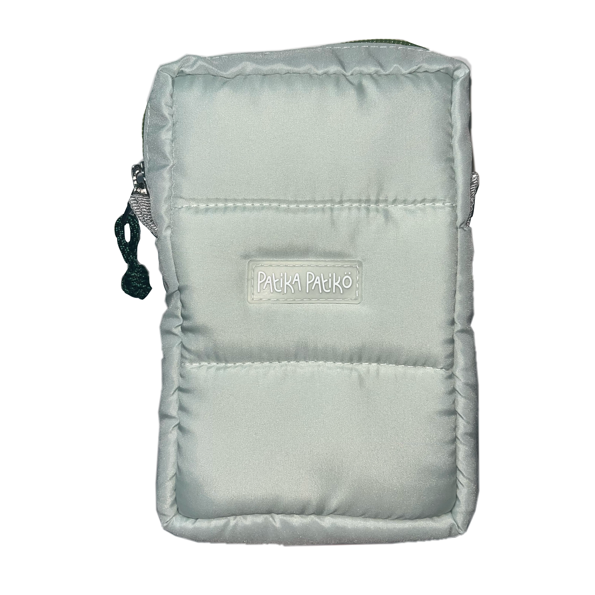 Digital Puffer Pouch in Fresh Mint