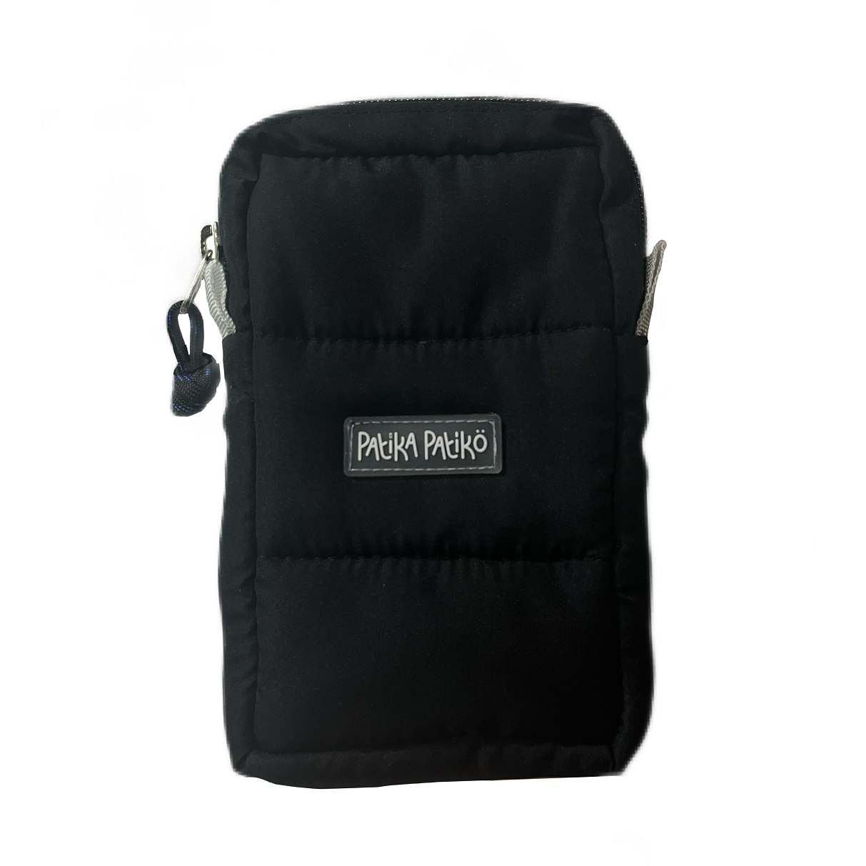 Digital Puffer Pouch in Mysterious Black
