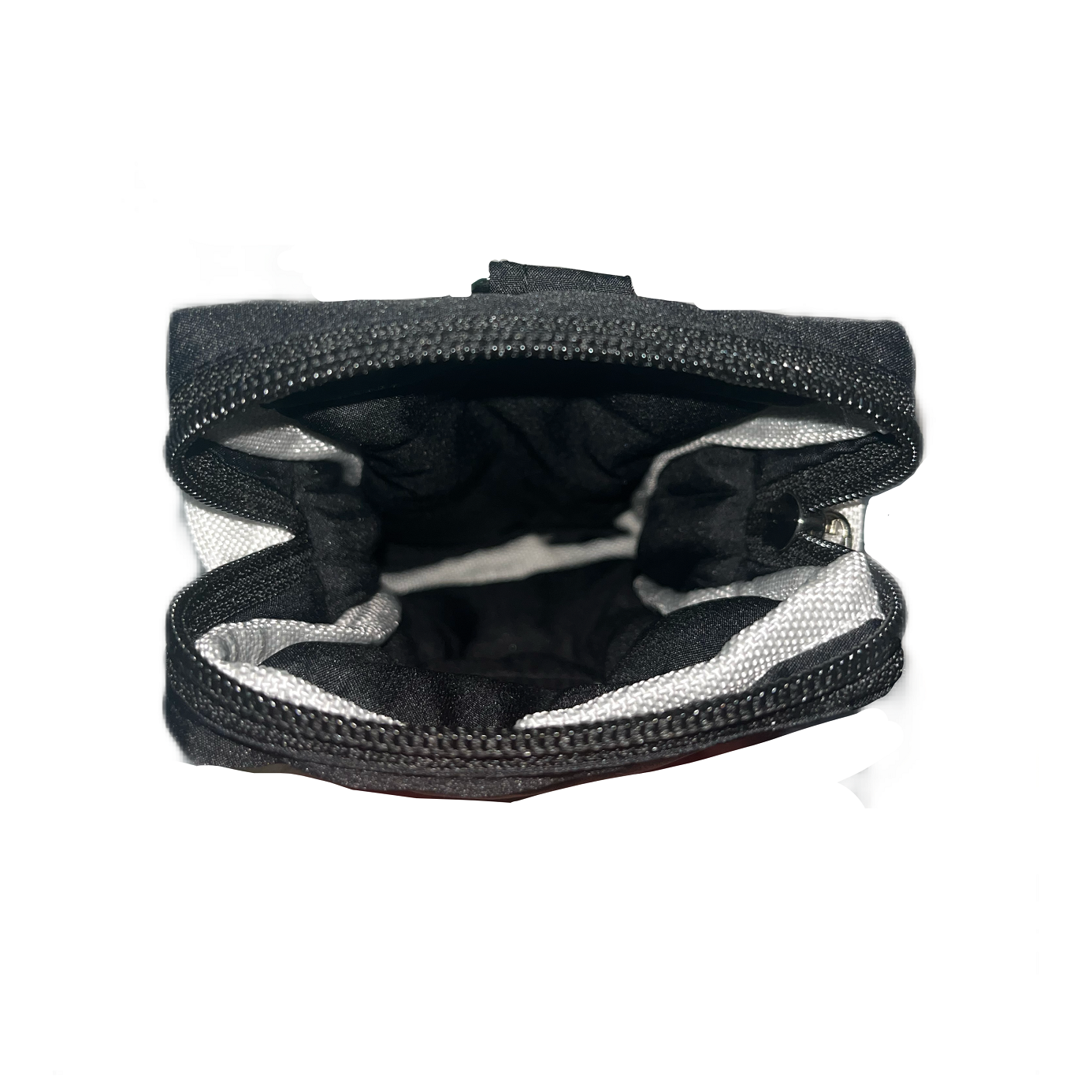 Digital Puffer Pouch in Mysterious Black