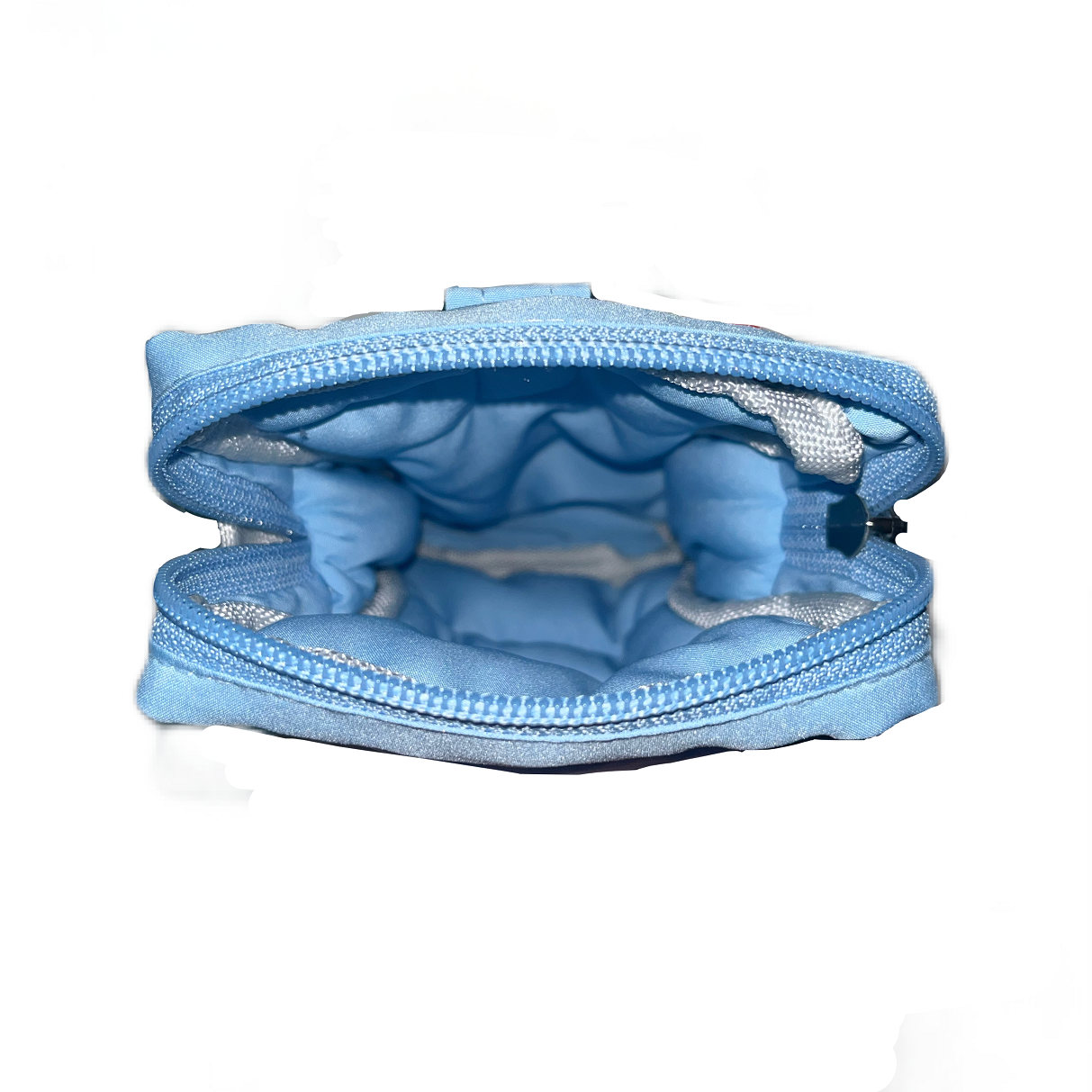 Digital Puffer Pouch in Serene Blue