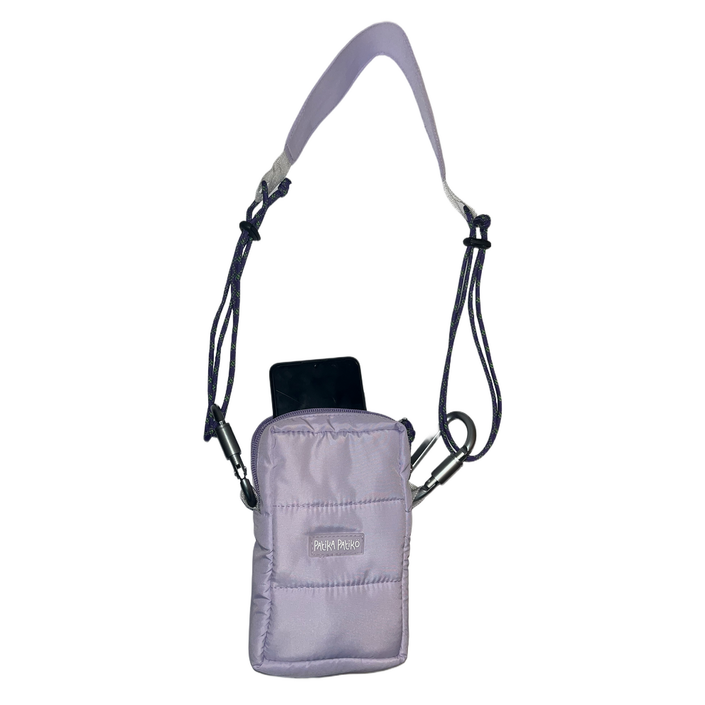 Digital Puffer Pouch in Soothing Lilac