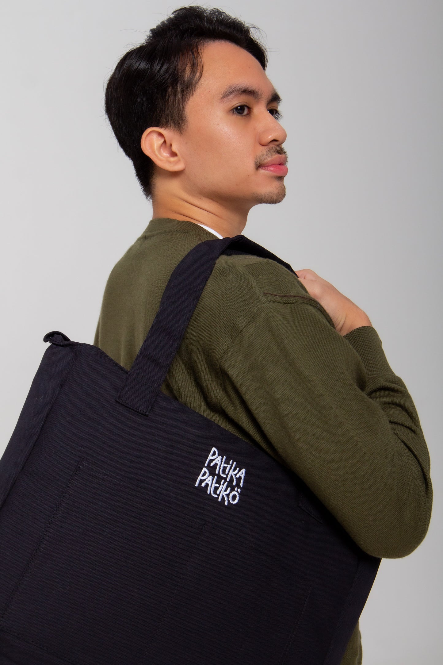 Everyday Multi Tote Bag in Mysterious Black