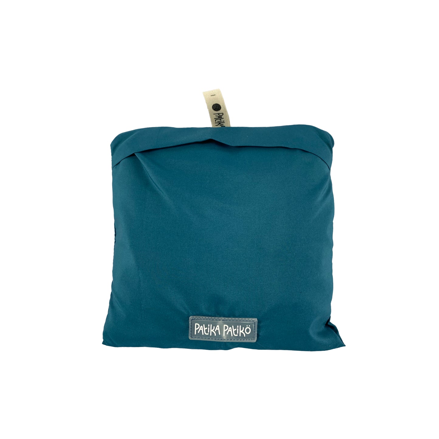 Foldable Reversible Shopping Bag in Energetic Jade