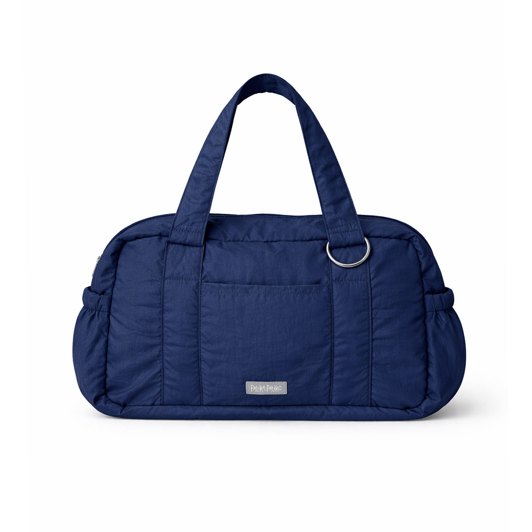 Medium Duffle Shoulder Bag in Blueberry Compote