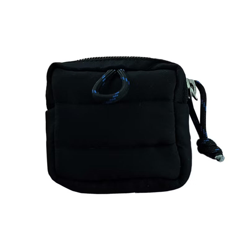 Mini Puffer Pouch in Mysterious Black