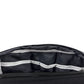 Multifunction Travel Puffer Pouch in Mysterious Black