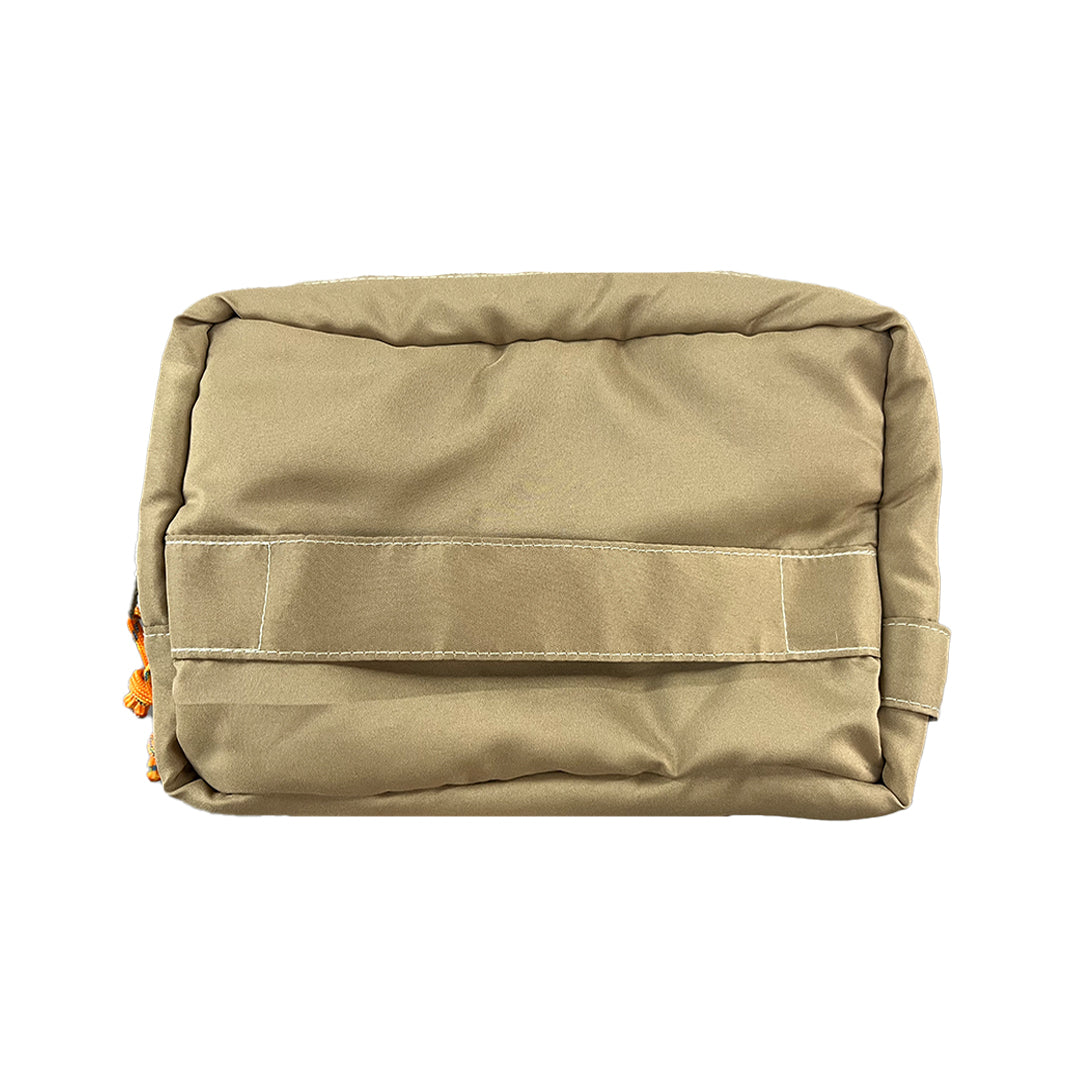 Multifunction Travel Puffer Pouch in Reliable Khaki