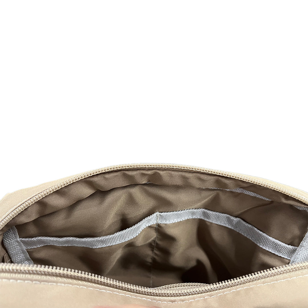 Multifunction Travel Puffer Pouch in Reliable Khaki
