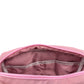 Multifunction Travel Puffer Pouch in Romantic Pink