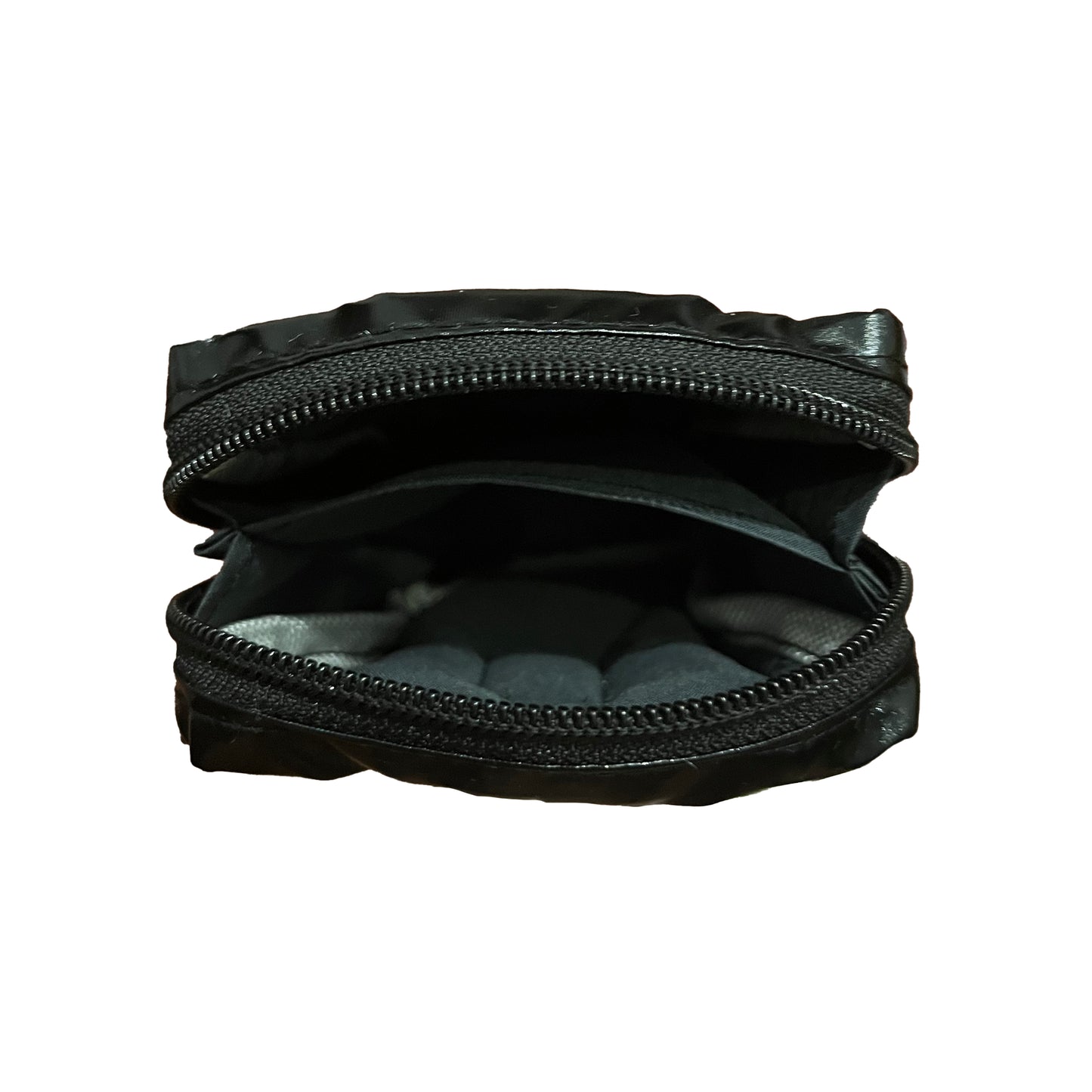 Puffer Card Holder in Cosmic Black