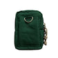 Puffer Card Holder in Festive Emerald
