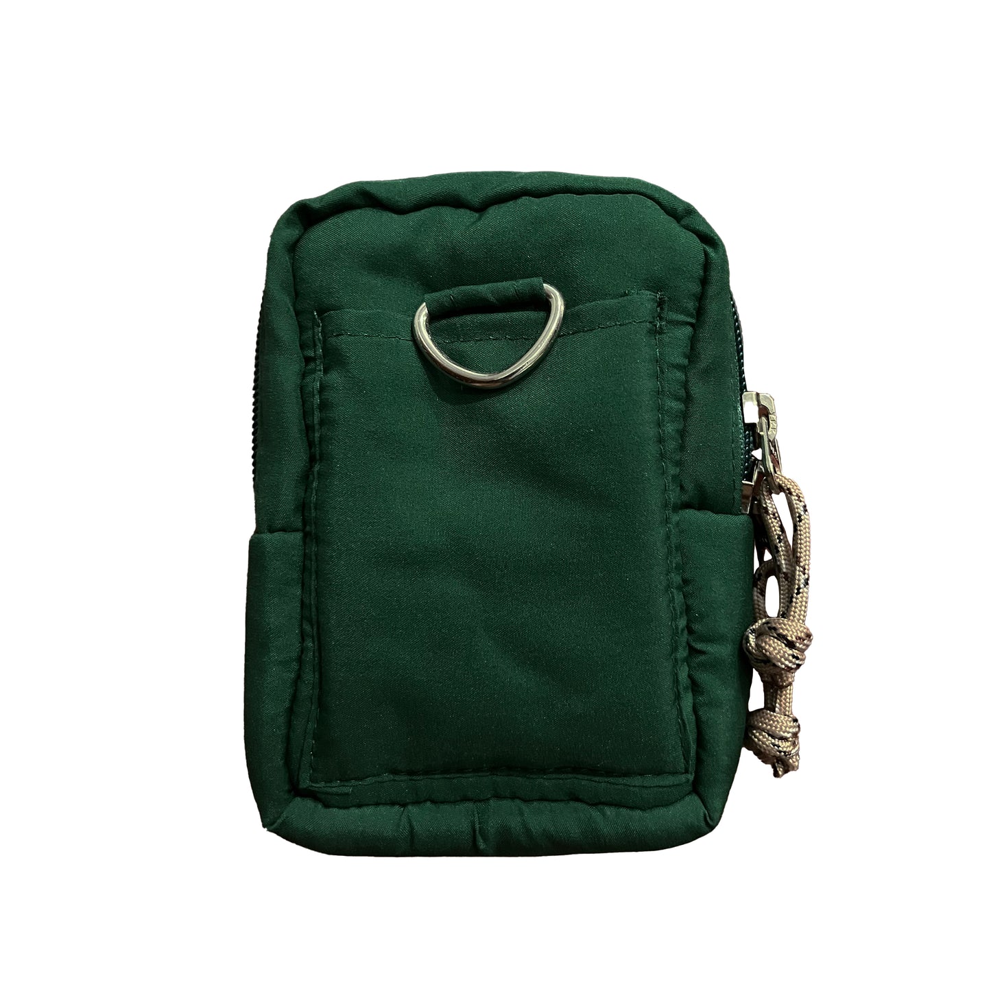 Puffer Card Holder in Festive Emerald