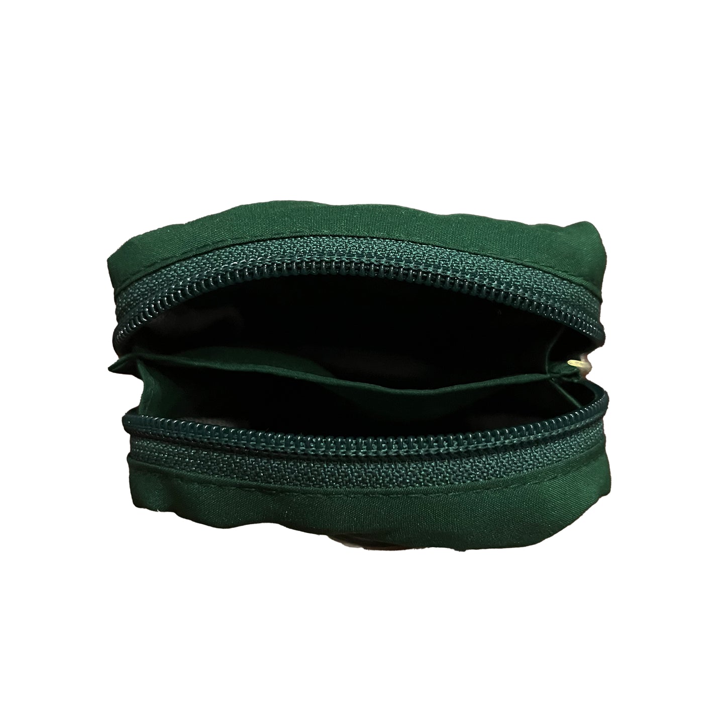 Puffer Card Holder in Festive Emerald