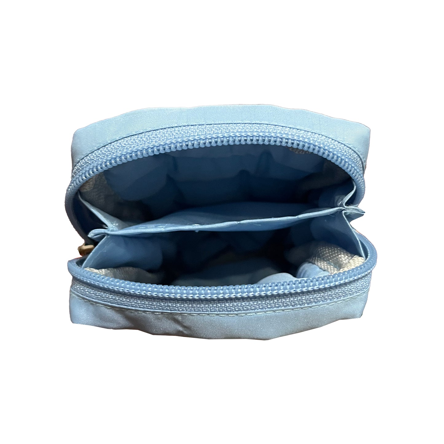 Puffer Card Holder in Serene Blue