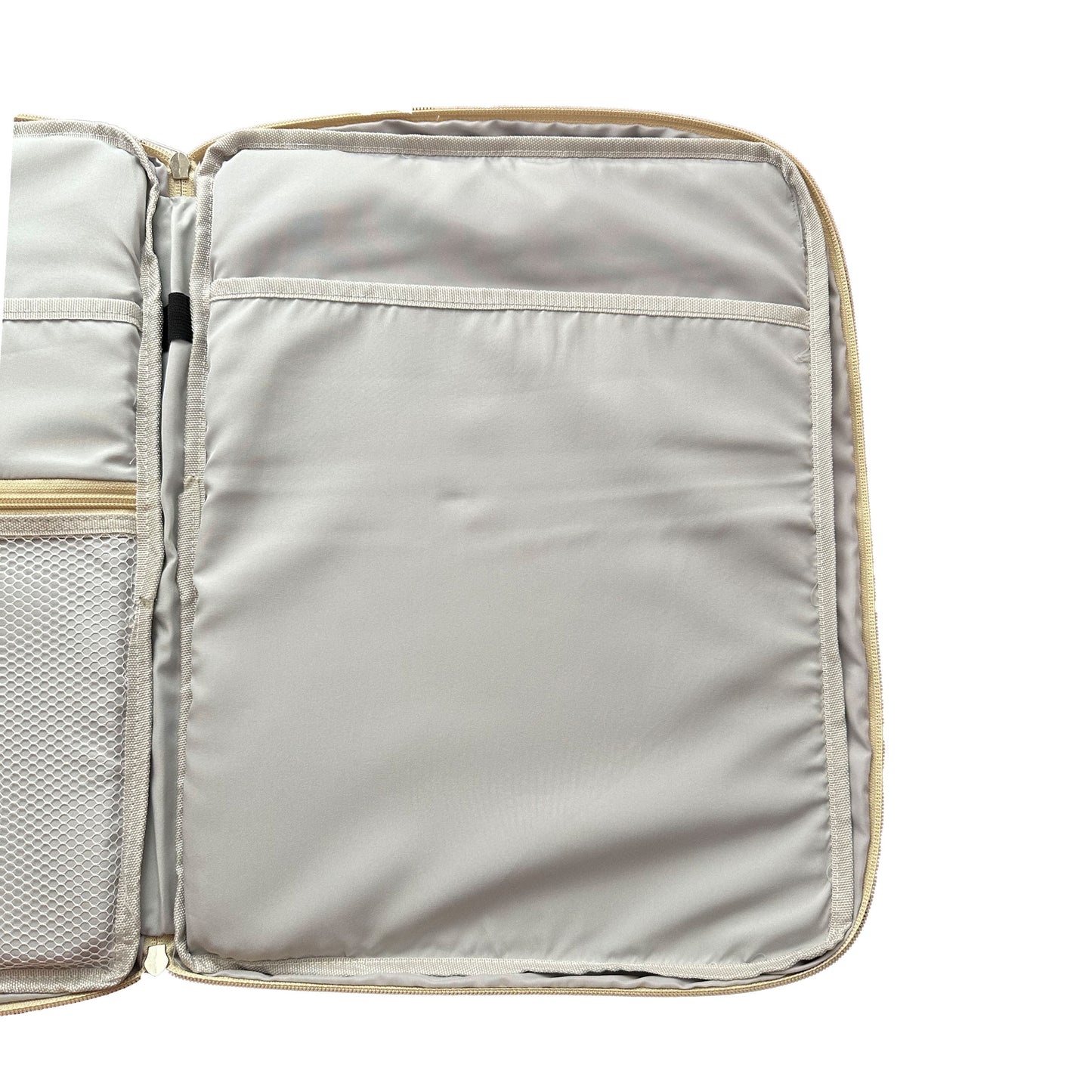 Puffer Laptop Case in Comforting Beige