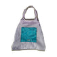 Foldable Reversible Shopping Bag in Soothing Lilac