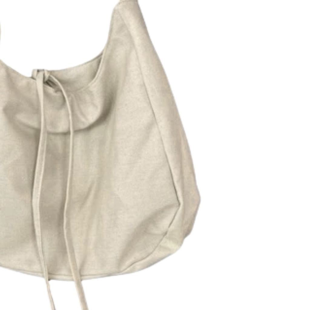 Relaxed Messenger Bag in Calming Ivory