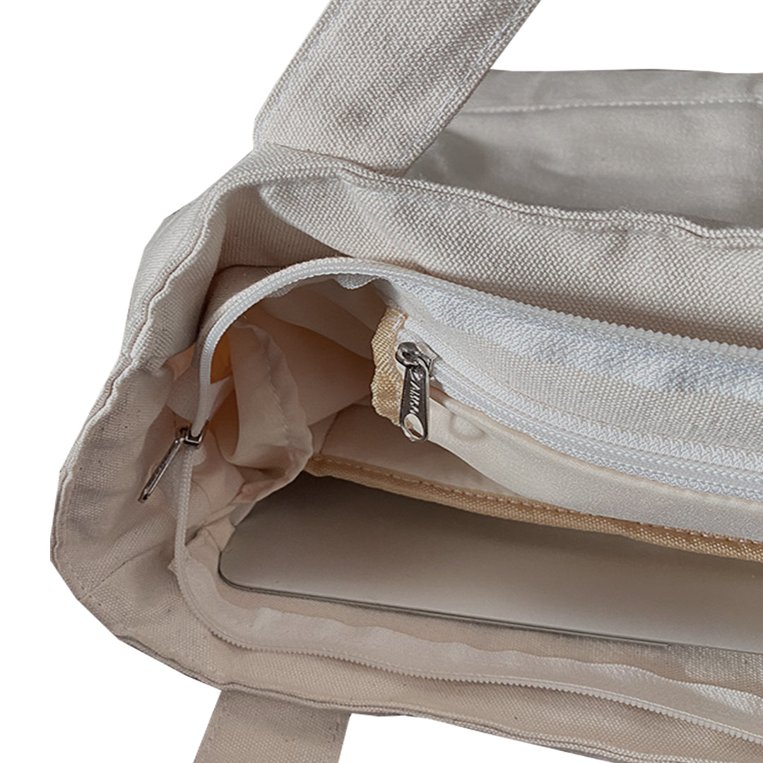 Everyday Multi Tote Bag in Warm White