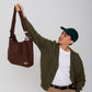 Relaxed Messenger Bag in Hazelnut Brown