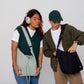 Relaxed Messenger Bag in Peaceful Sage