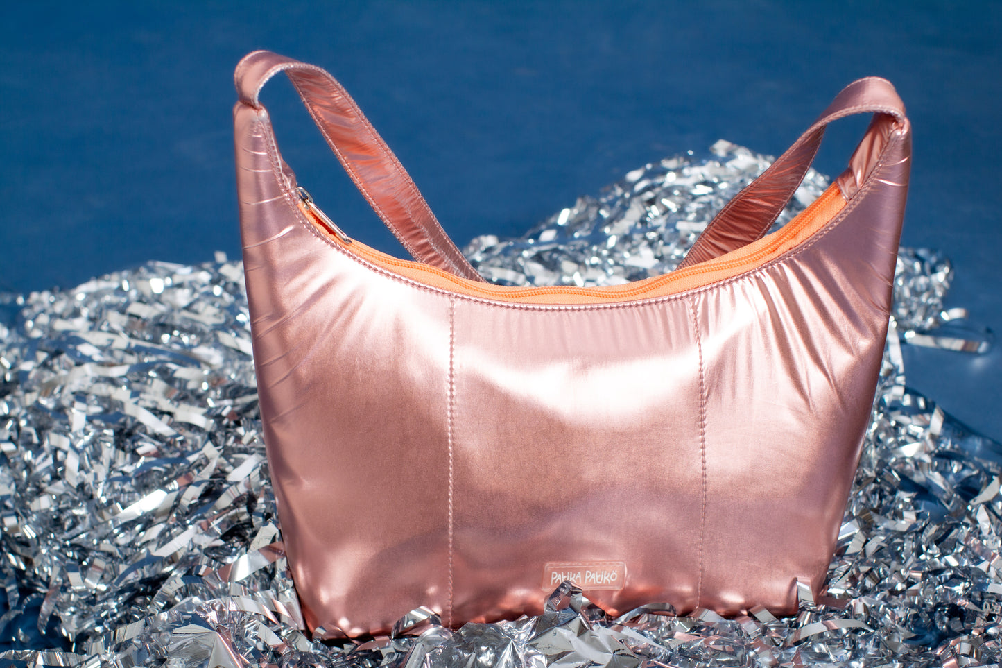 Gleam Shoulder Bag in Rose Quartz