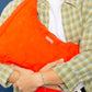 Puffer Messenger Bag in Healthy Salmon