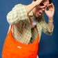 Puffer Messenger Bag in Healthy Salmon